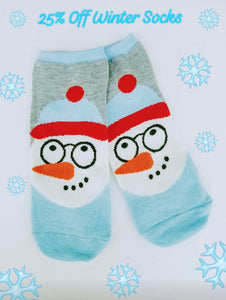 25% Off Winter Themed Socks