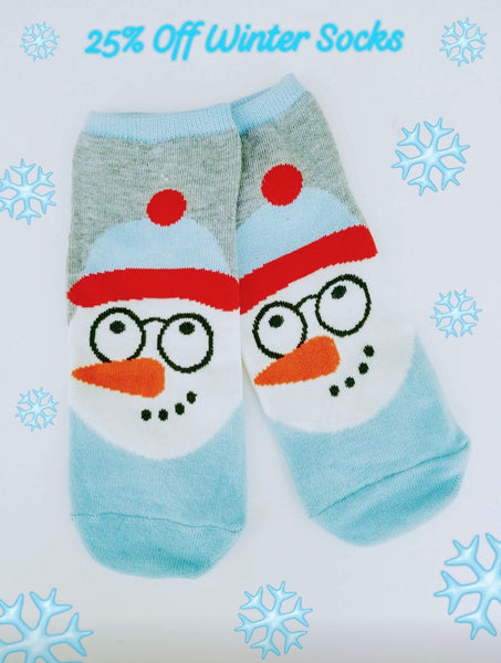 25% Off Winter Themed Socks