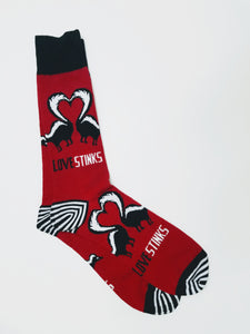 Skunk Love Stinks Crew Socks