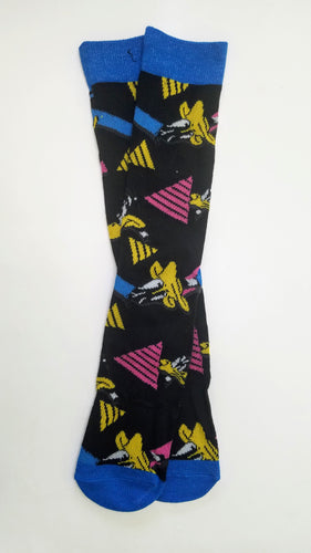 Daffy Duck Pattern Crew Socks