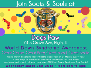 World Down Syndrome Awareness Day at Dog's Paw Brewing