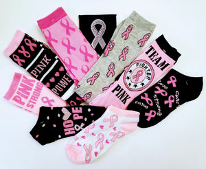 Breast Cancer Awareness Month Sock Sale