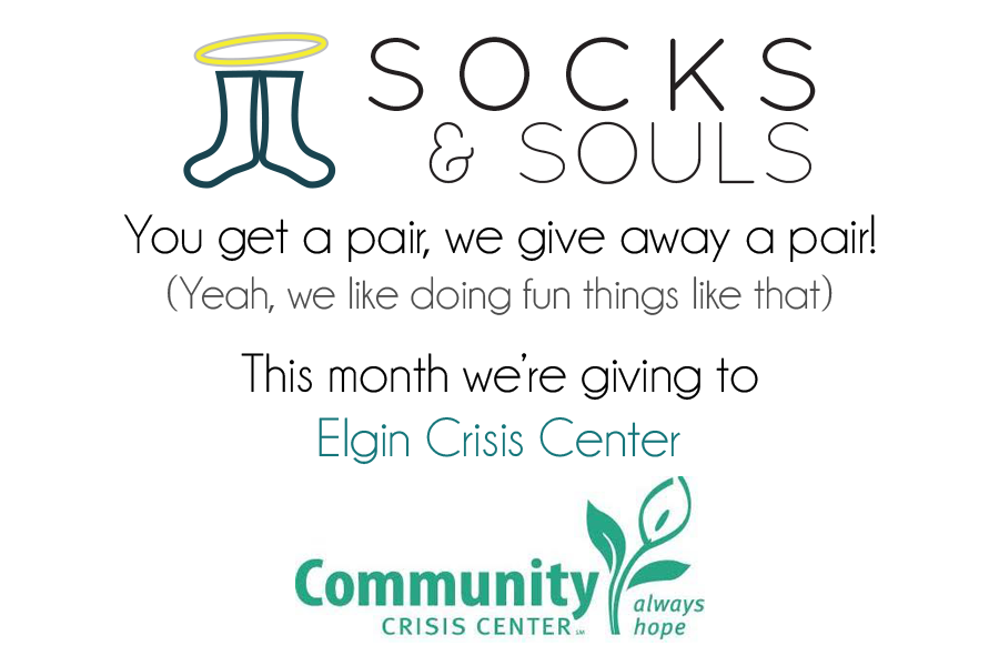 Socks Donations for the Elgin Community Crisis Center