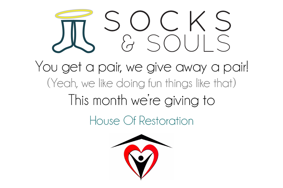 Sock Donations for House Of Restoration