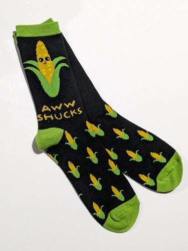 Corn Aww Shucks Crew Socks