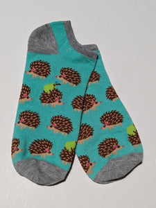 Hedgehog Apple Ankle Socks