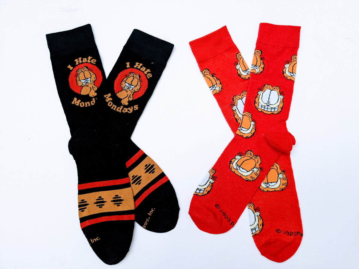 Garfield Crew Socks – Socks & Souls