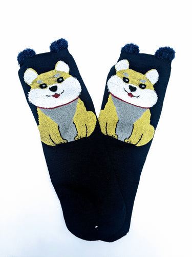 Dog Pom Pom Balls Ankle Socks