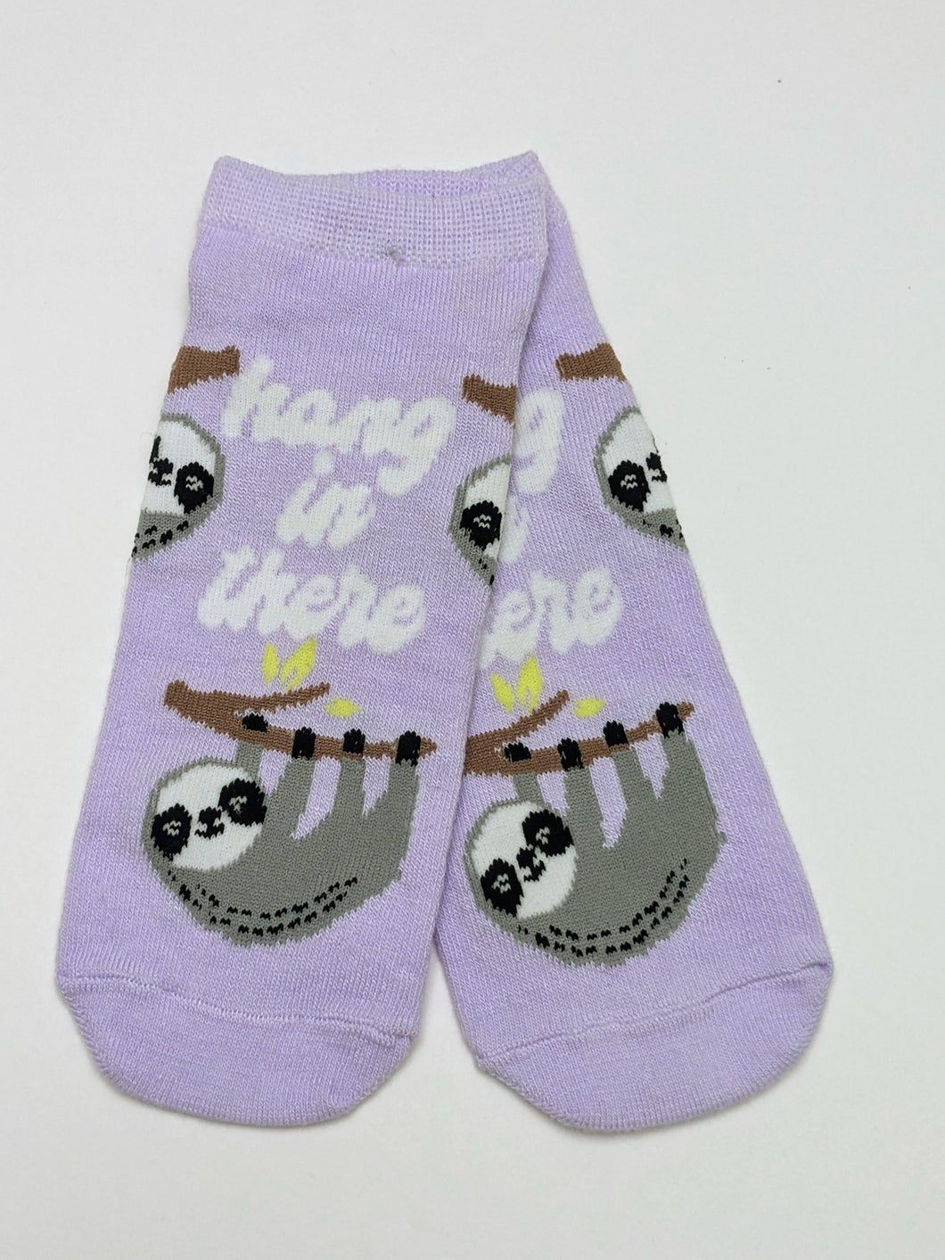 Sloth Hang in There Ankle Socks