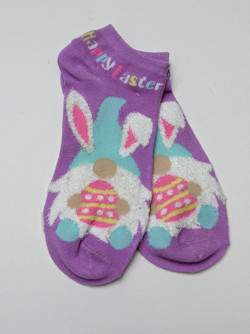 Gnome Easter Ankle Socks