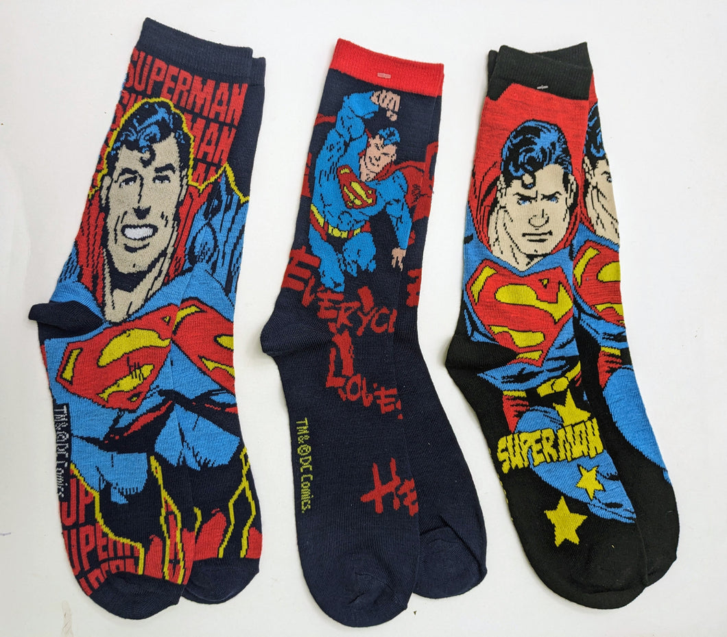 Superman DC Comics Crew Socks
