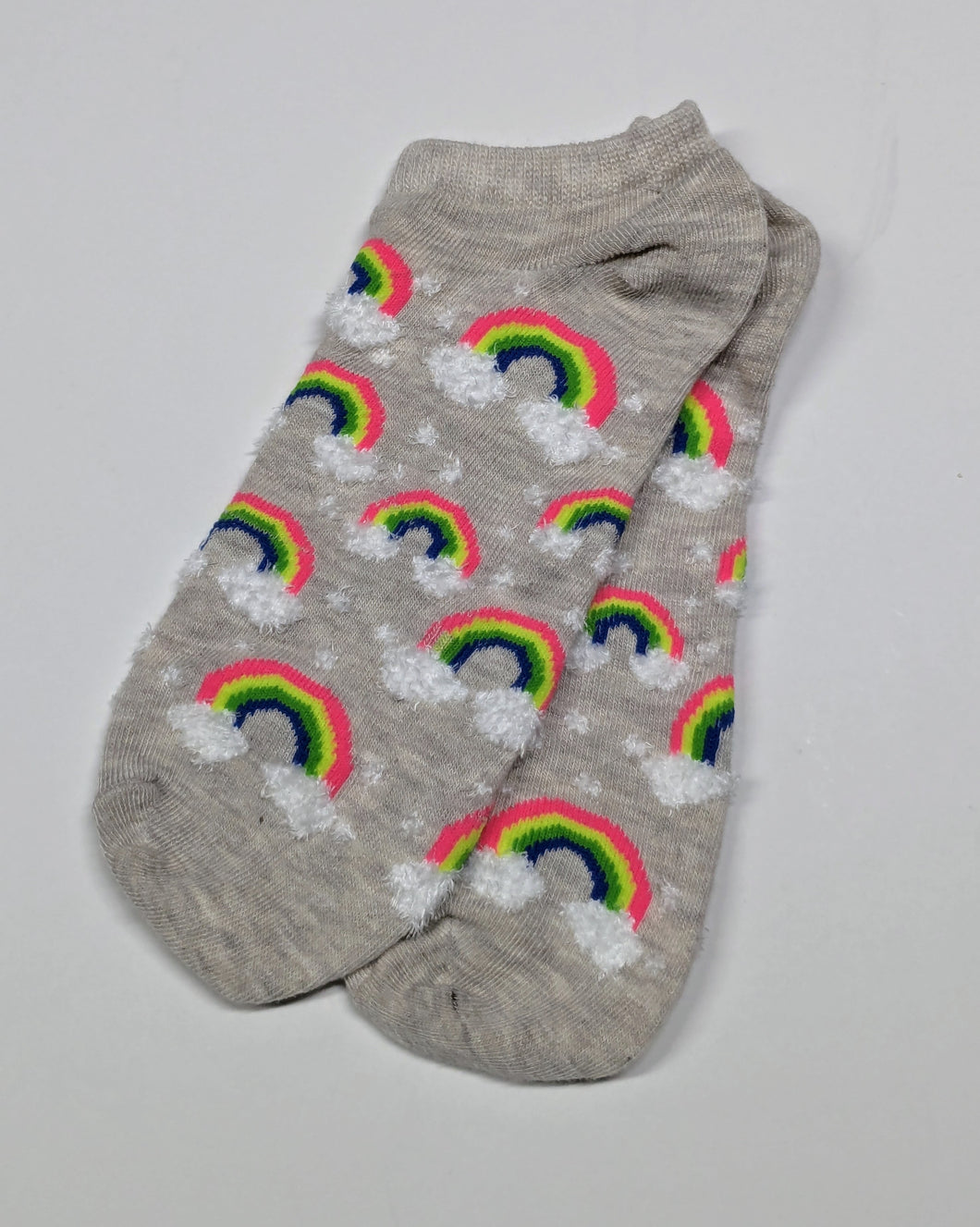 Rainbow Clouds Ankle Socks