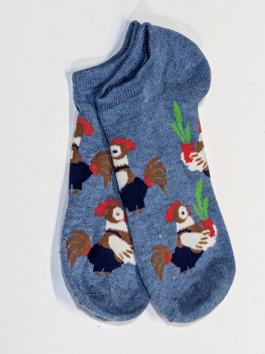 Chicken Plant Ankle Socks