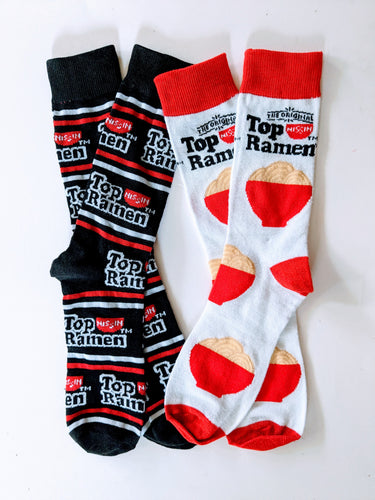 Ramen Noodles Crew Socks