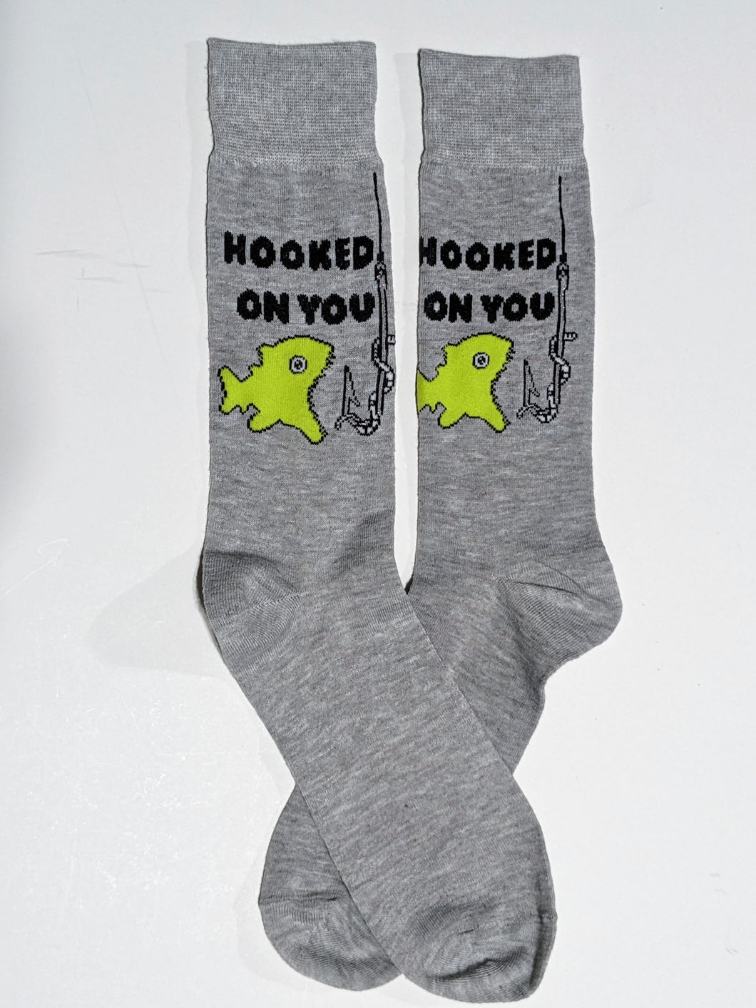 Hooked on You Fish Crew Socks