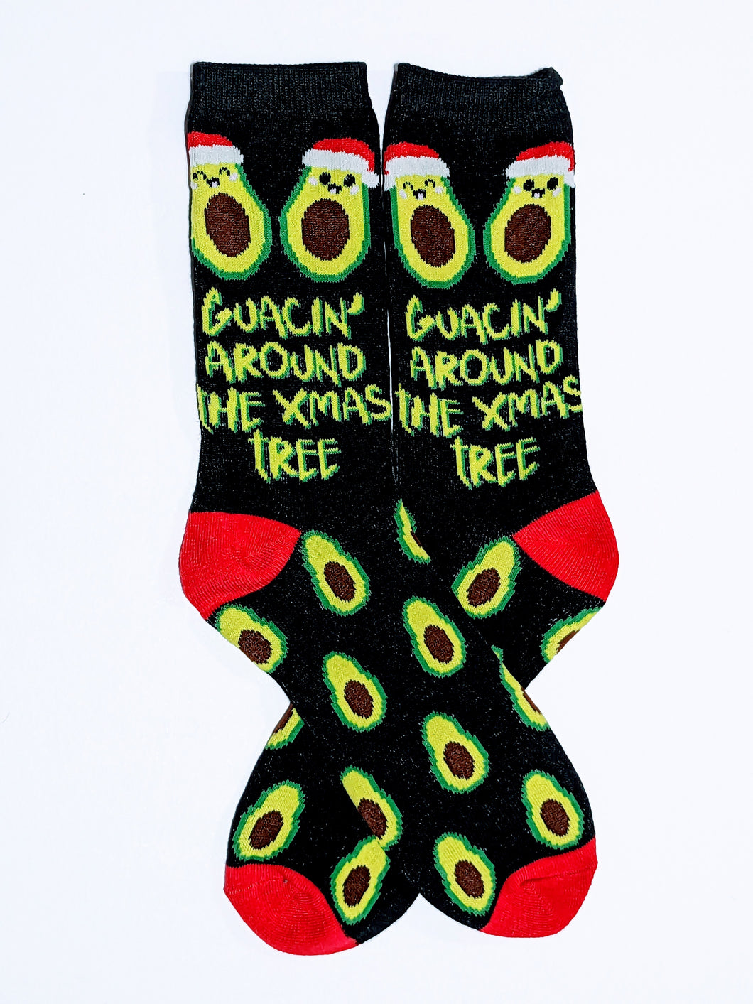 Guacamole Christmas Crew Socks