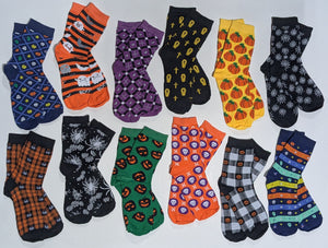 Free October Crew Socks