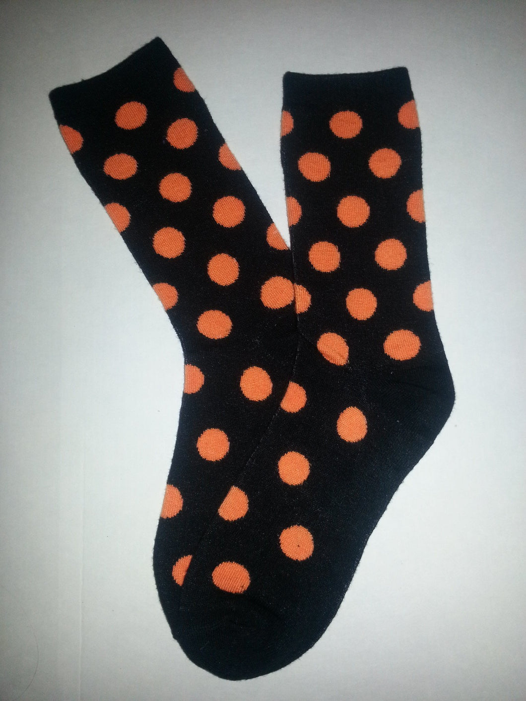 Random Pair of Polka-Dot Crew Socks