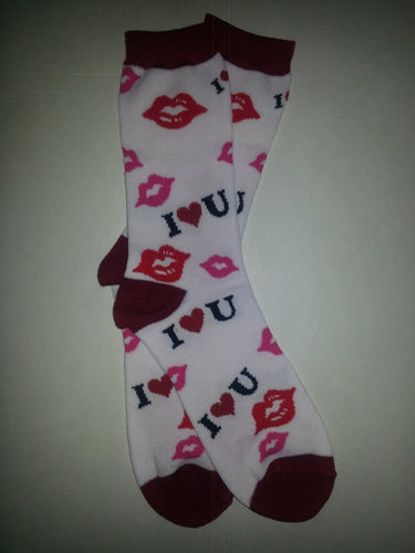 I Love You Crew Socks