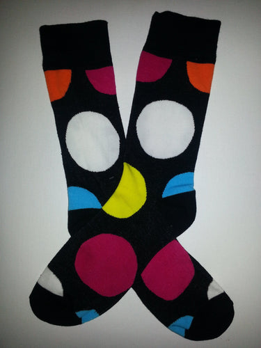 Polka Dot Crew Socks