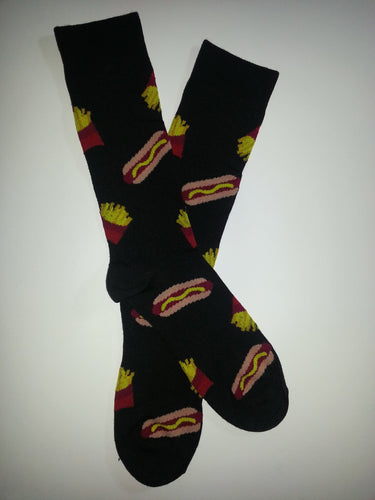 Hot Dog & Fries Crew Socks