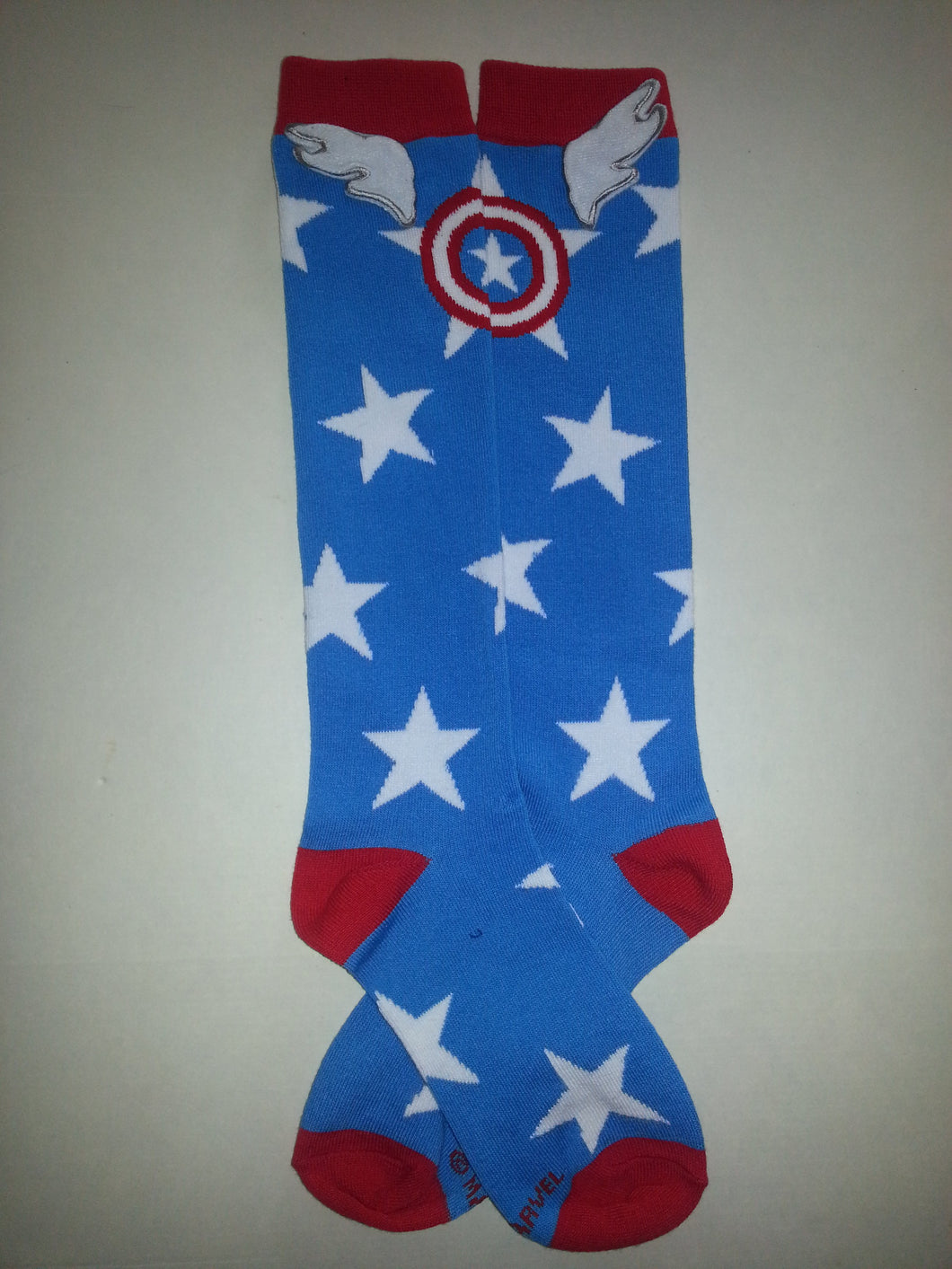 Captain America 3D Wings Knee High Socks