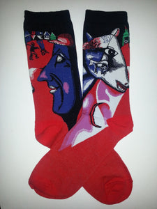 I And The Village by Marc Chagall Crew Socks