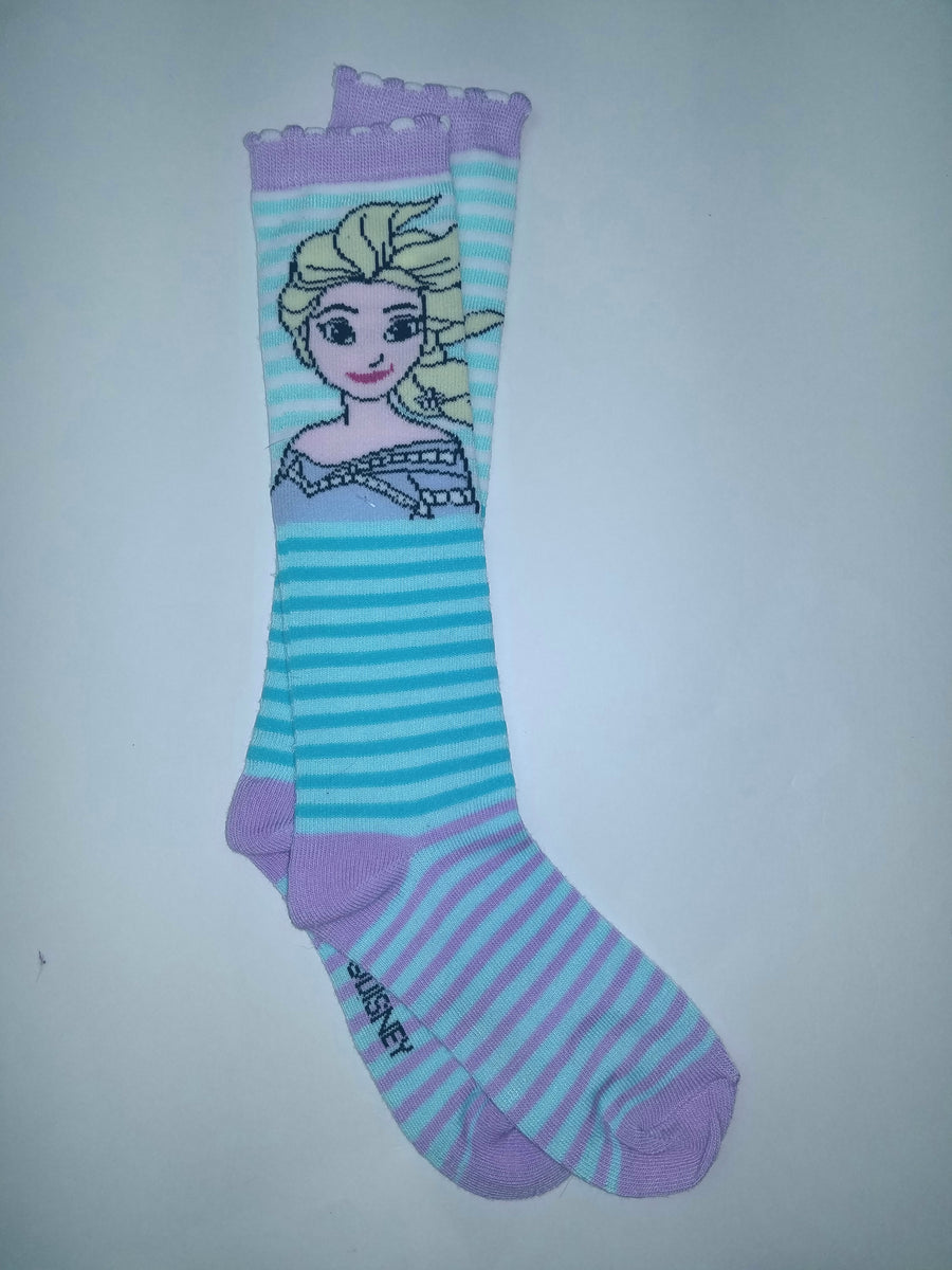 Elsa Frozen Knee High Socks – Socks & Souls