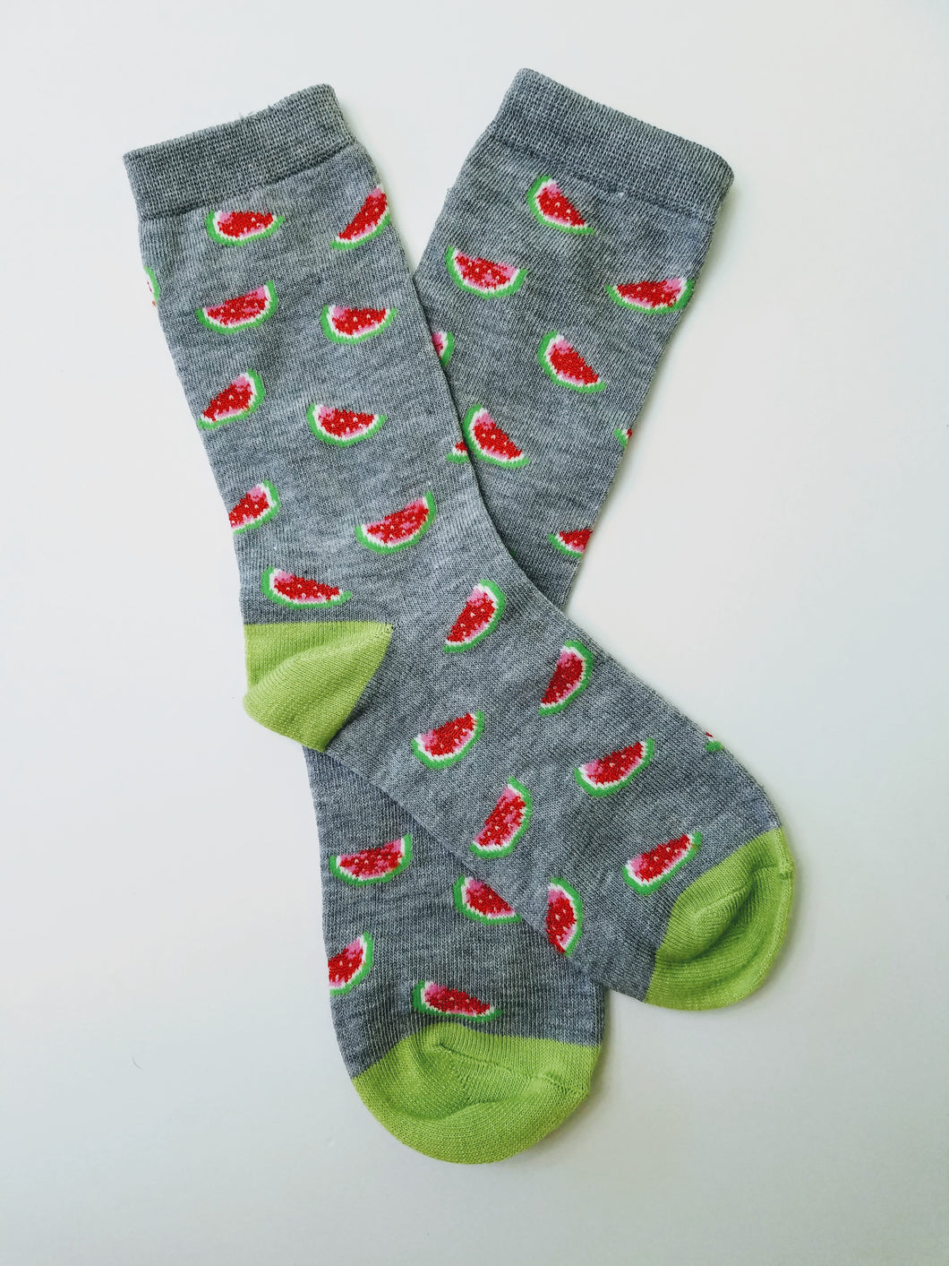 Watermelon Slice Crew Socks