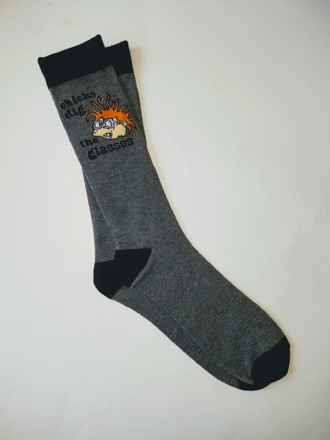 Chuckie Rugrats Crew Socks