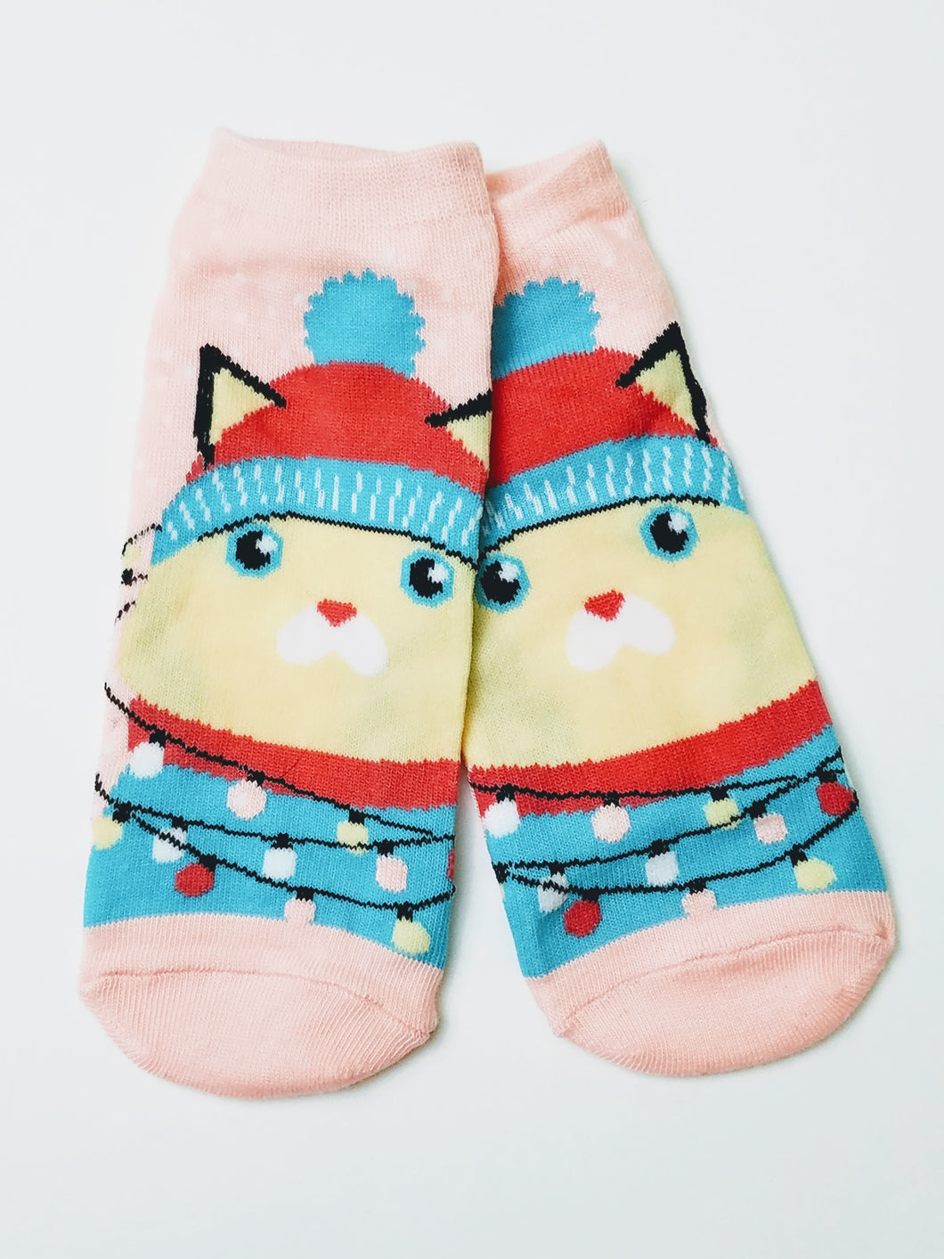 Cat Winter Ankle Socks