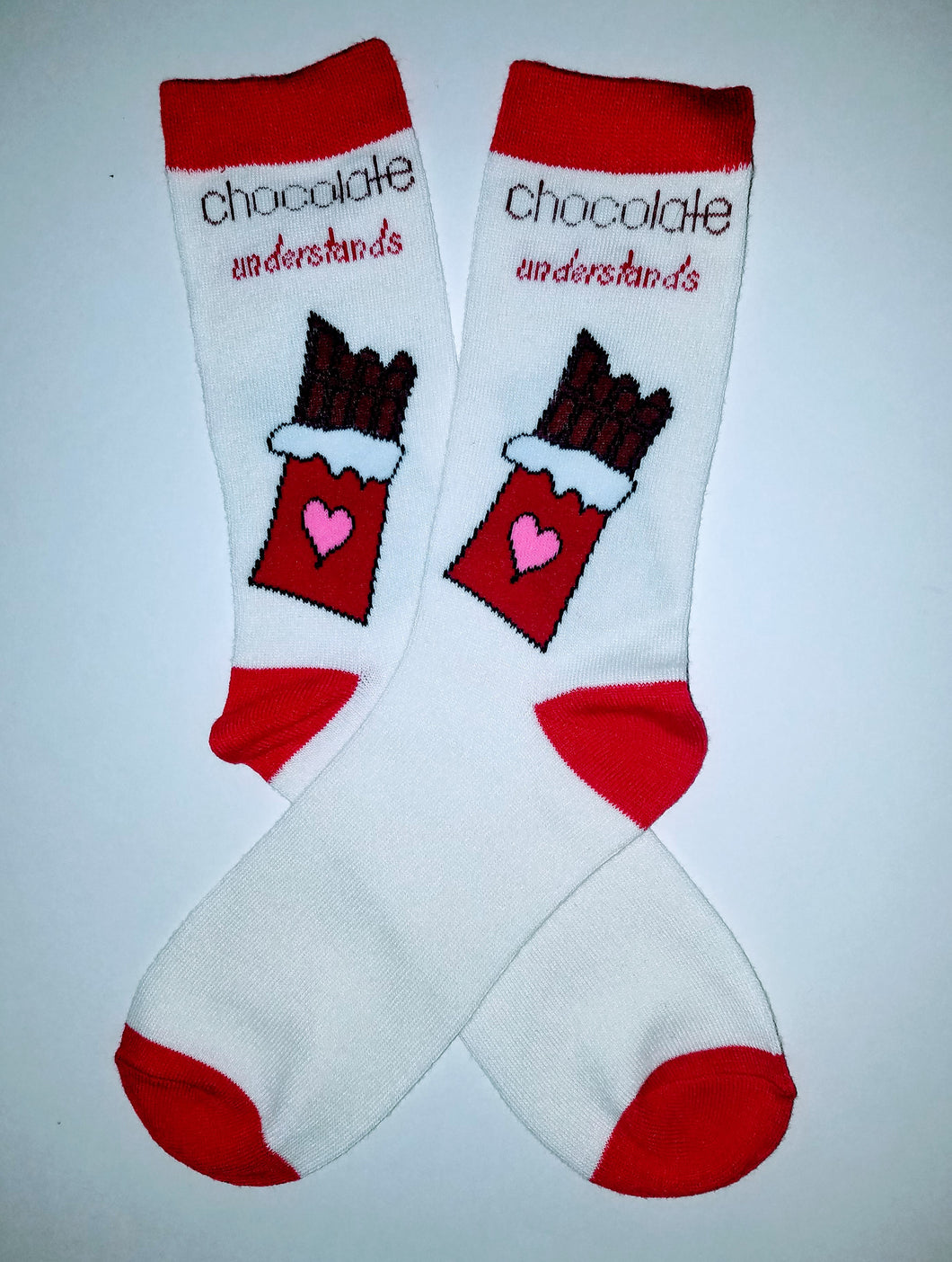 Chocolate Understands Crew Socks