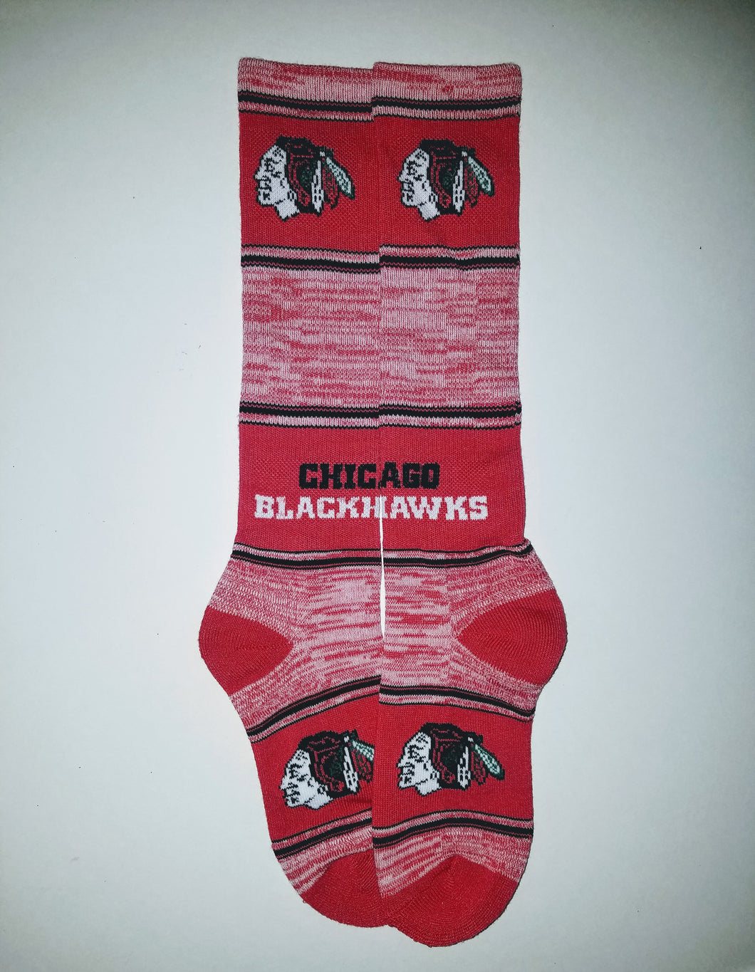 Chicago Blackhawks Hockey Thick Knee High Socks