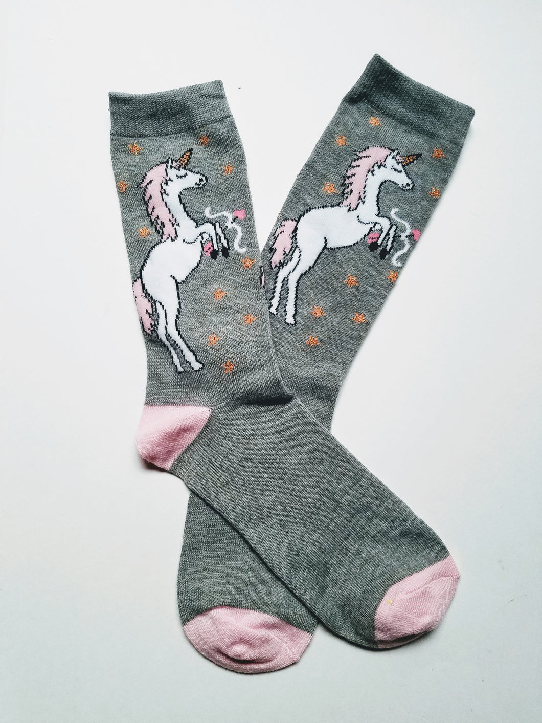 Unicorn Cupid Crew Socks