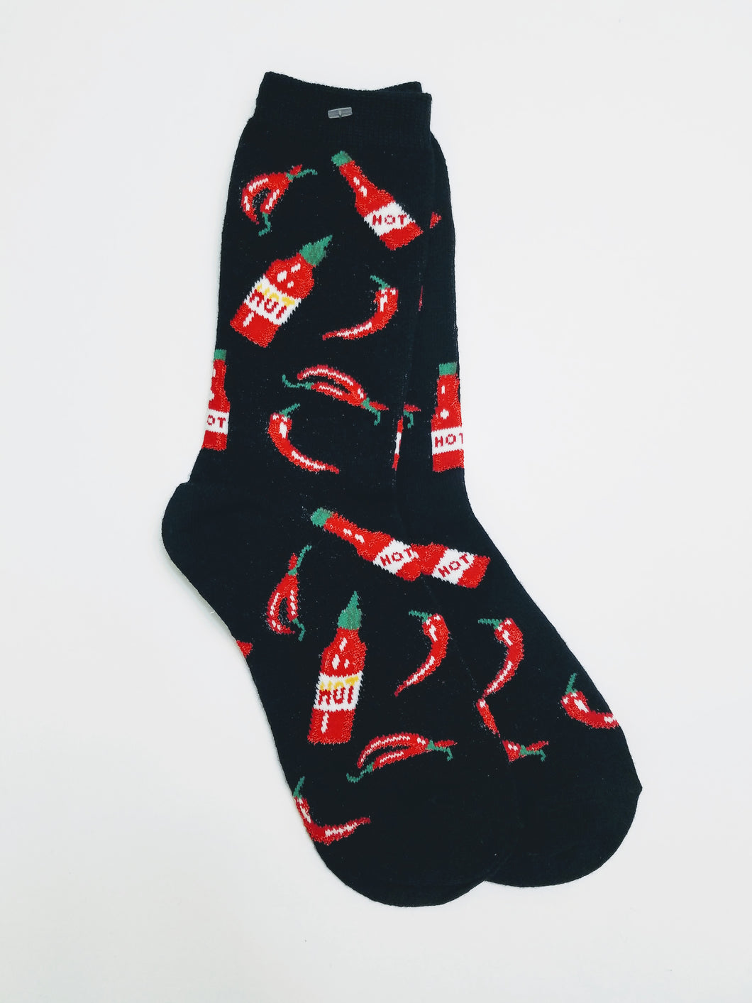 Hot Sauce Pepper Crew Socks