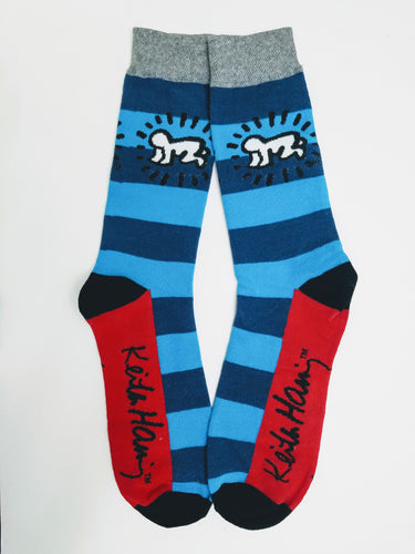Keith Haring Baby Crew socks