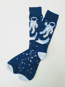 Astronaut Constellation Crew Socks