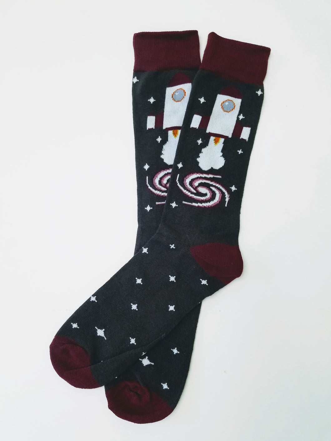 Spaceship Galaxy Crew Socks