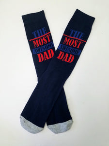 Awesome Dad Crew Socks