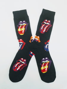 Rolling Stones Mouth Crew Socks