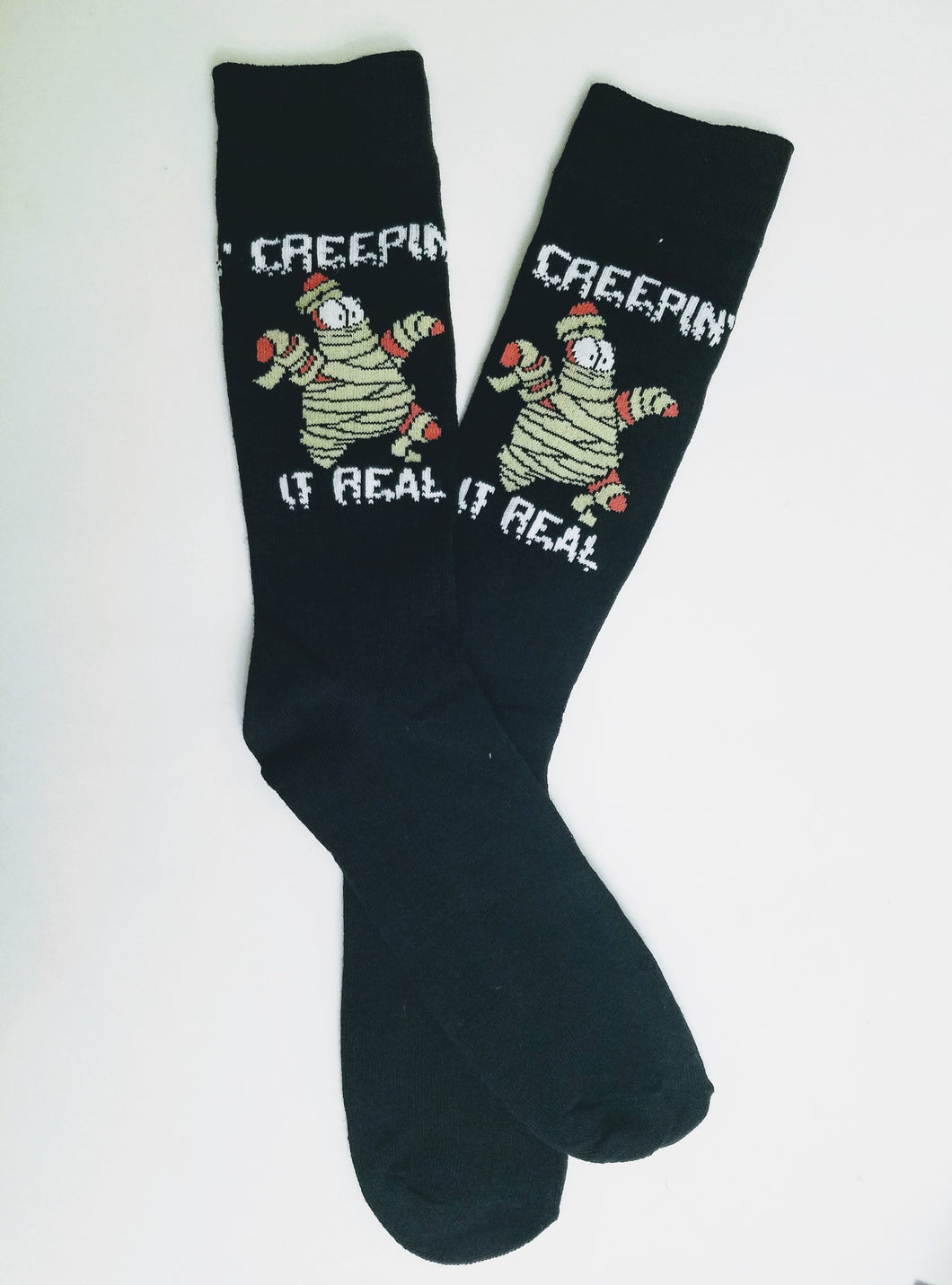 Patrick Star Creepin It Real Crew Socks