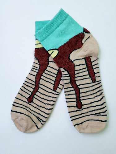 Pancake Low Crew Socks