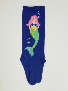 Mermaid Glitter Tail Knee High Socks