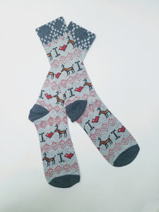 Reindeer Lover Crew Socks