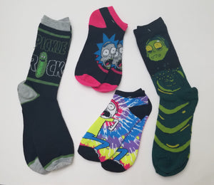 Rick and Morty Ankle Socks