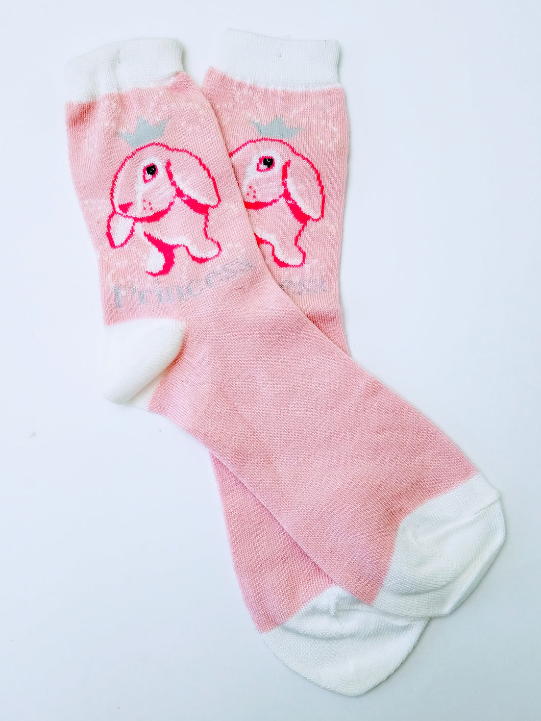 Bunny Rabbit Princess Crew Socks