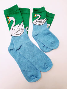 Mother and Child Matching Crew Socks (Small)