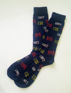 Game Over You Win Controller Crew Socks