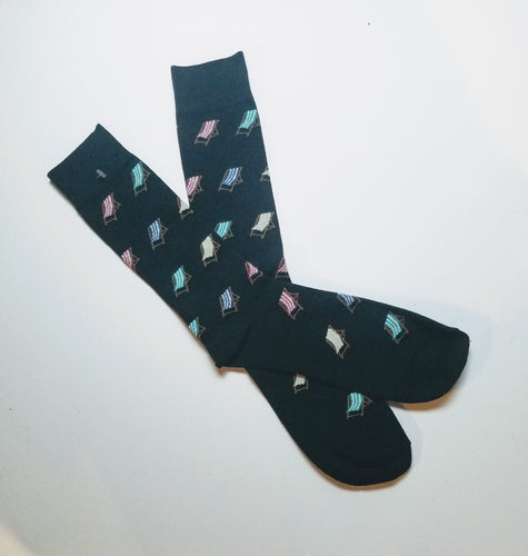 Beach Chair Crew Socks