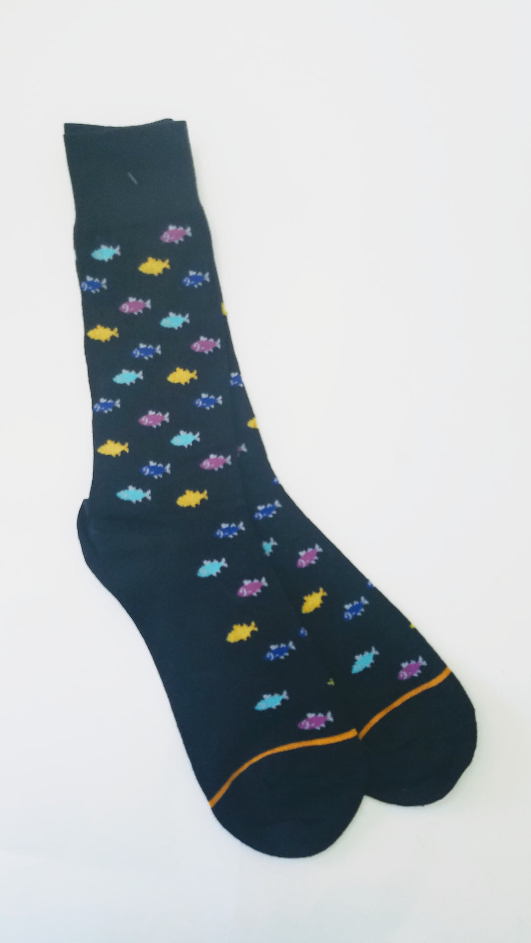 Colorful Fish Crew Socks